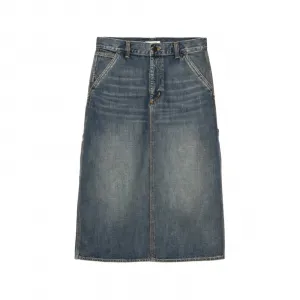 Carhartt WIP Single Knee Skirt W "Blue Worn Washed" (I034224-014Q)