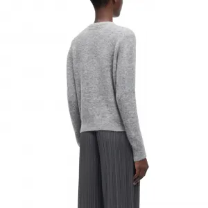 Samsøe Samsøe Nor Short Cardigan 7355 W "Grey Melange" (F16422744-GREY-MEL)
