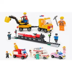 Skladačka Cubix/127+2 kompaktibilná s lego skladačkami-MOVEO