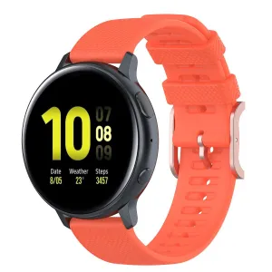 BStrap Silicone Rain remienok na Huawei Watch GT 42mm, orange (SSG014C1402)