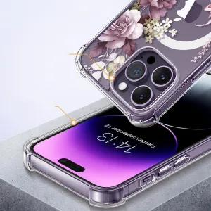 Tech-Protect Magmood MagSafe kryt na iPhone 13 Pro Max, rose floral