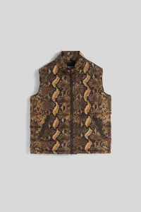 Vesta Aspesi Gilet New Minnie Pitone