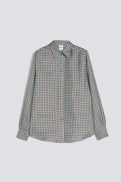 Košeľa Aspesi Camicia Blu/Marrone