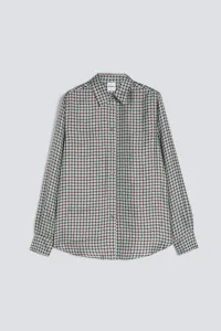 Košeľa Aspesi Camicia Blu/Marrone