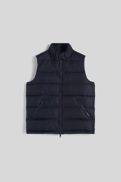 Vesta Aspesi Gilet Piuma Slim Re Navy