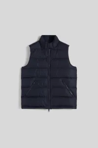 Vesta Aspesi Gilet Piuma Slim Re Navy