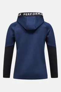 Bunda Peak Performance Jr Rider Zip Hood Blue Shadow