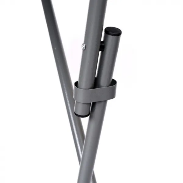 Skladací stolík GALA 80 cm biely