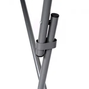 Skladací stolík GALA 80 cm biely