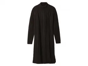 esmara® Dámske úpletové šaty (hnedá, S (36/38))