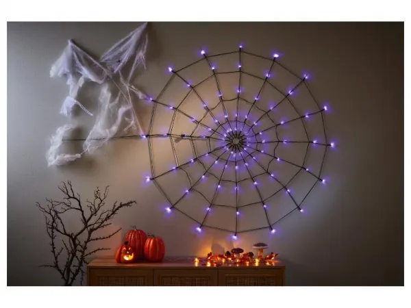 Livarno home LED pavučina