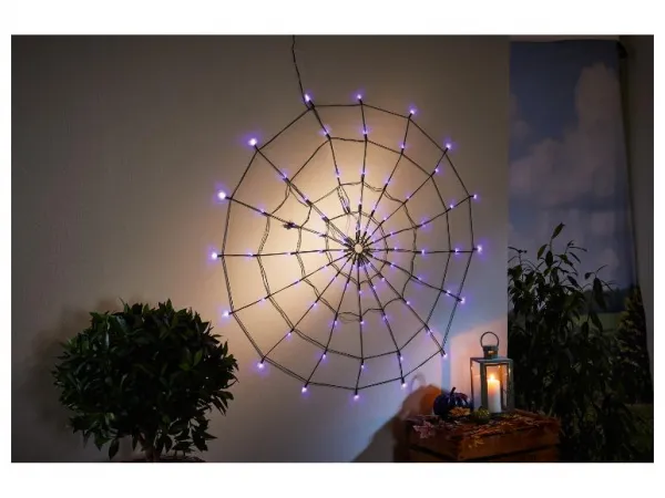 Livarno home LED pavučina