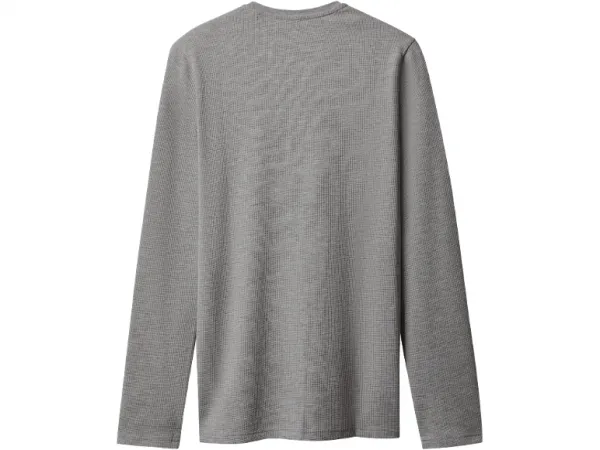 esmara Men Pánske tričko s dlhým rukávom (sivá, XL (56/58))