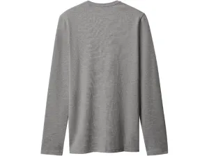 esmara Men Pánske tričko s dlhým rukávom (sivá, XL (56/58))