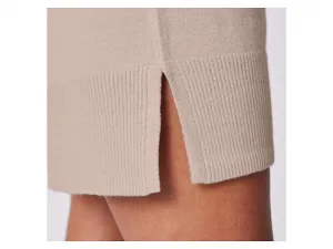 esmara® Dámske pletené šaty (béžová, L (44/46))