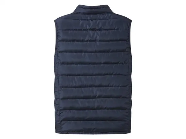 esmara Men Pánska obojstranná vesta (navy modrá/béžová, XL (56/58))