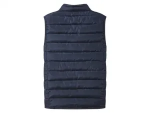 esmara Men Pánska obojstranná vesta (navy modrá/béžová, XL (56/58))