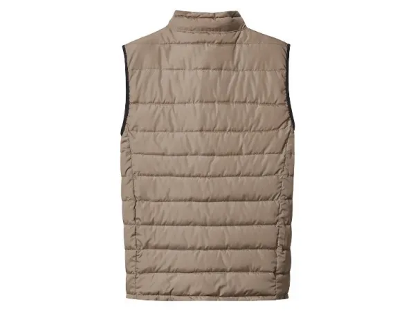 esmara Men Pánska obojstranná vesta (navy modrá/béžová, XL (56/58))