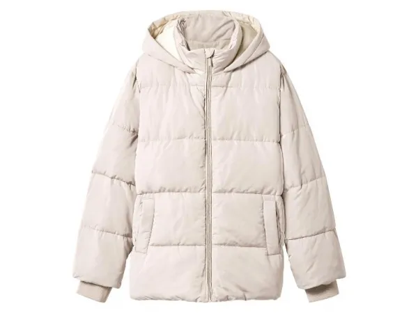 esmara® Dámska prešívaná bunda (béžová, S (36/38))
