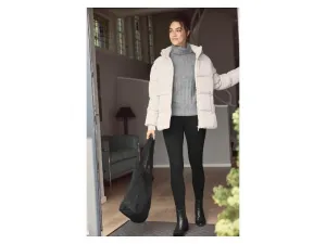 esmara® Dámska prešívaná bunda (béžová, S (36/38))