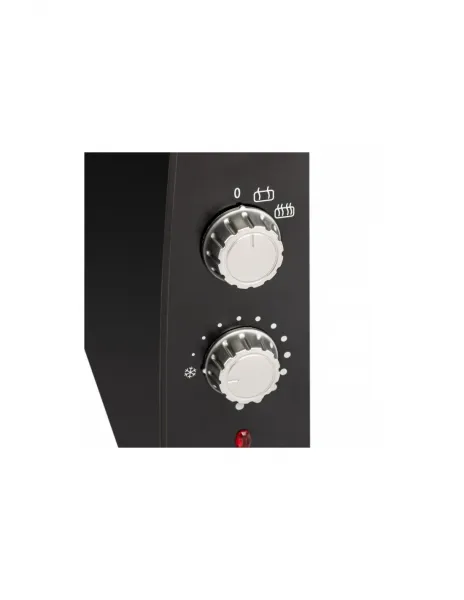 Sklenený konvektorový ohrievač GH-1601M čierny