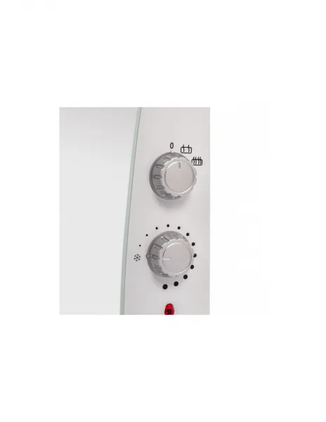 Sklenený konvektorový ohrievač GH-1601M biely