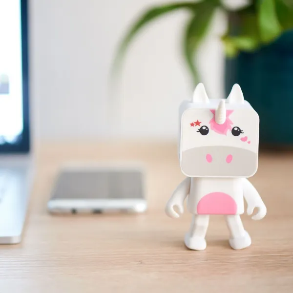 Tancujúci bluetooth reproduktor – MOB Dancing Animal speaker – jednorožec