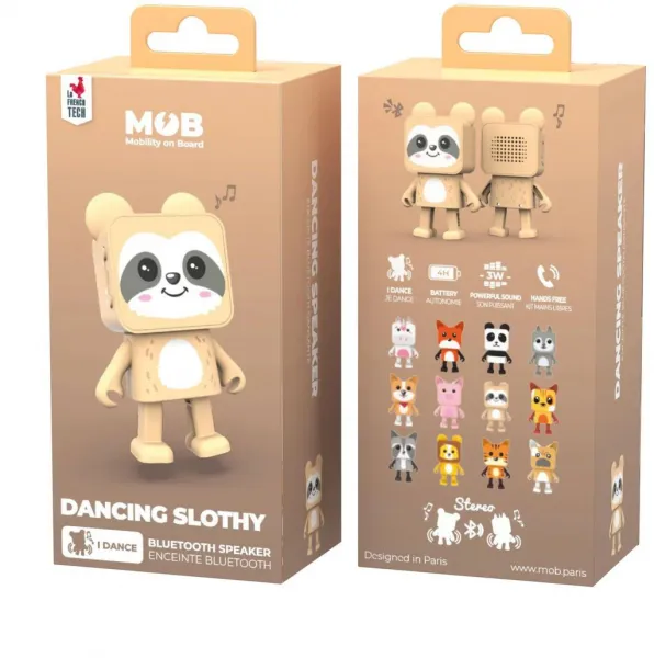 Tancujúci bluetooth reproduktor – MOB Dancing Animal speaker – lenochod