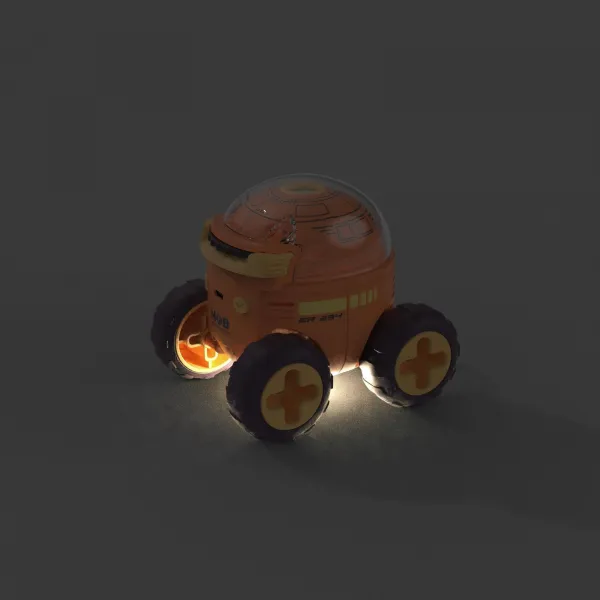 Projektor Space rover MOB – History