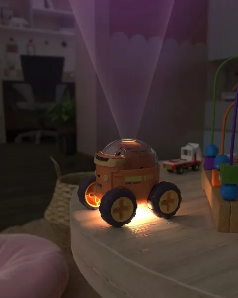 Projektor Space rover MOB – History