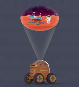 Projektor Space rover MOB – History
