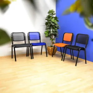 Garthen 38255 Stohovateľná kongresová stolička - modrá