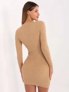 Dress-DHJ-SK-F3622.23X-camel