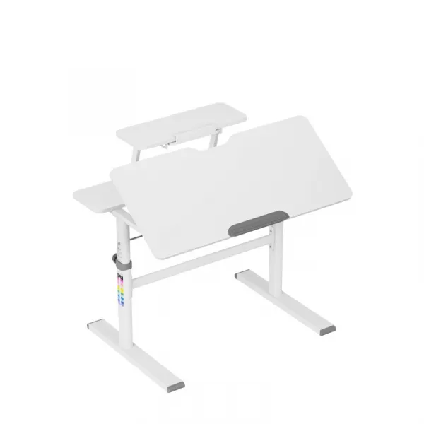 HUZARO Detský nastaviteľný písací stôl Mark Adler Study 3.7 Sivý/Grey