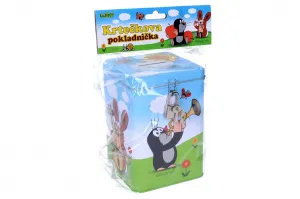 Wiky Plechová pokladnička Krtko so zámkom