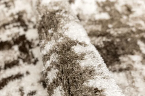 Koberec Shaggy Puffy P149 béžový / hnedý