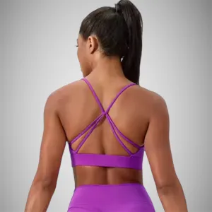 Fitness top fialový Lovi Veľkosť: M