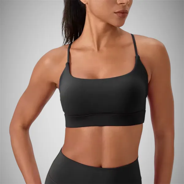 Legínovo Fitness top čierny Lovi Veľkosť: M