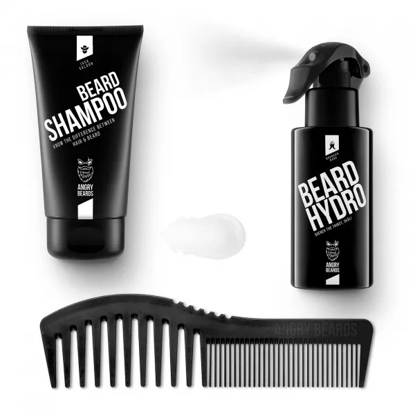 Angry Beards SÚPRAVA STAROSTLIVOSTI O BRADU MINIMALIST