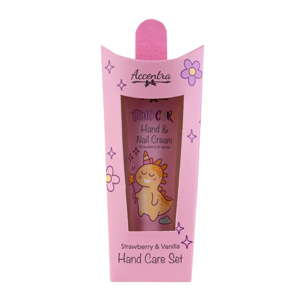 Accentra Forever Friends Hand Care Set 4× krém na ruky a nechty + 4× pilník na nechty