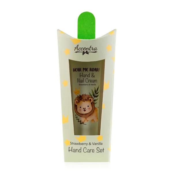 Accentra Forever Friends Hand Care Set 4× krém na ruky a nechty + 4× pilník na nechty