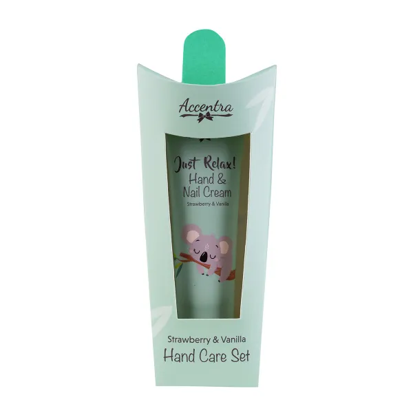 Accentra Forever Friends Hand Care Set 4× krém na ruky a nechty + 4× pilník na nechty