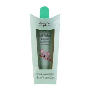 Accentra Forever Friends Hand Care Set 4× krém na ruky a nechty + 4× pilník na nechty