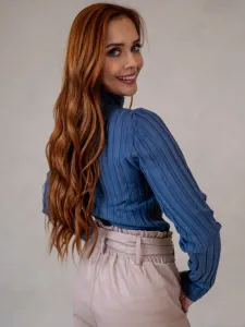 ASPERISSIA Dámsky sveter JOYCE Farba: Modrá, Konfekčná veľkosť: S/M