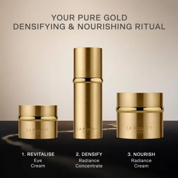La Prairie Pure Gold Radiance Eye Cream luxusný krém na oči a viečka pre rozjasnenie a vyhladenie pleti 20 ml