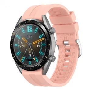 BStrap Silicone Cube remienok na Garmin Venu 2, sand pink (SHU004C0908)