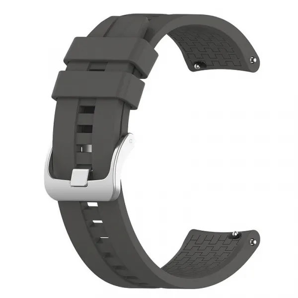 BStrap Silicone Cube remienok na Garmin Venu 2, dark gray (SHU004C0208)