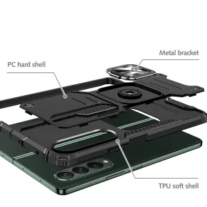 Puzdro Ring Armor pre Samsung Galaxy Z Fold 4 - Ružová H24371