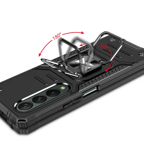 Puzdro Ring Armor pre Samsung Galaxy Z Fold 4 - Ružová H24371