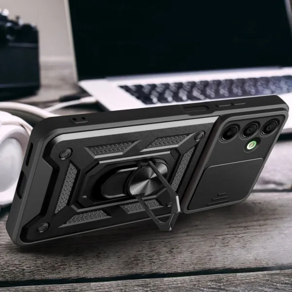 Tech-Protect Camshield kryt na Samsung Galaxy A26 5G, čierny
